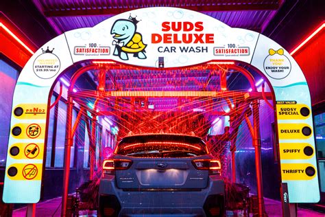 Suds deluxe car wash - Add additional vehicles to your membership for 50% off every month — that’s as little as $9.99/mo.! Visit your nearest Suds Deluxe location to sign up. Contact Us